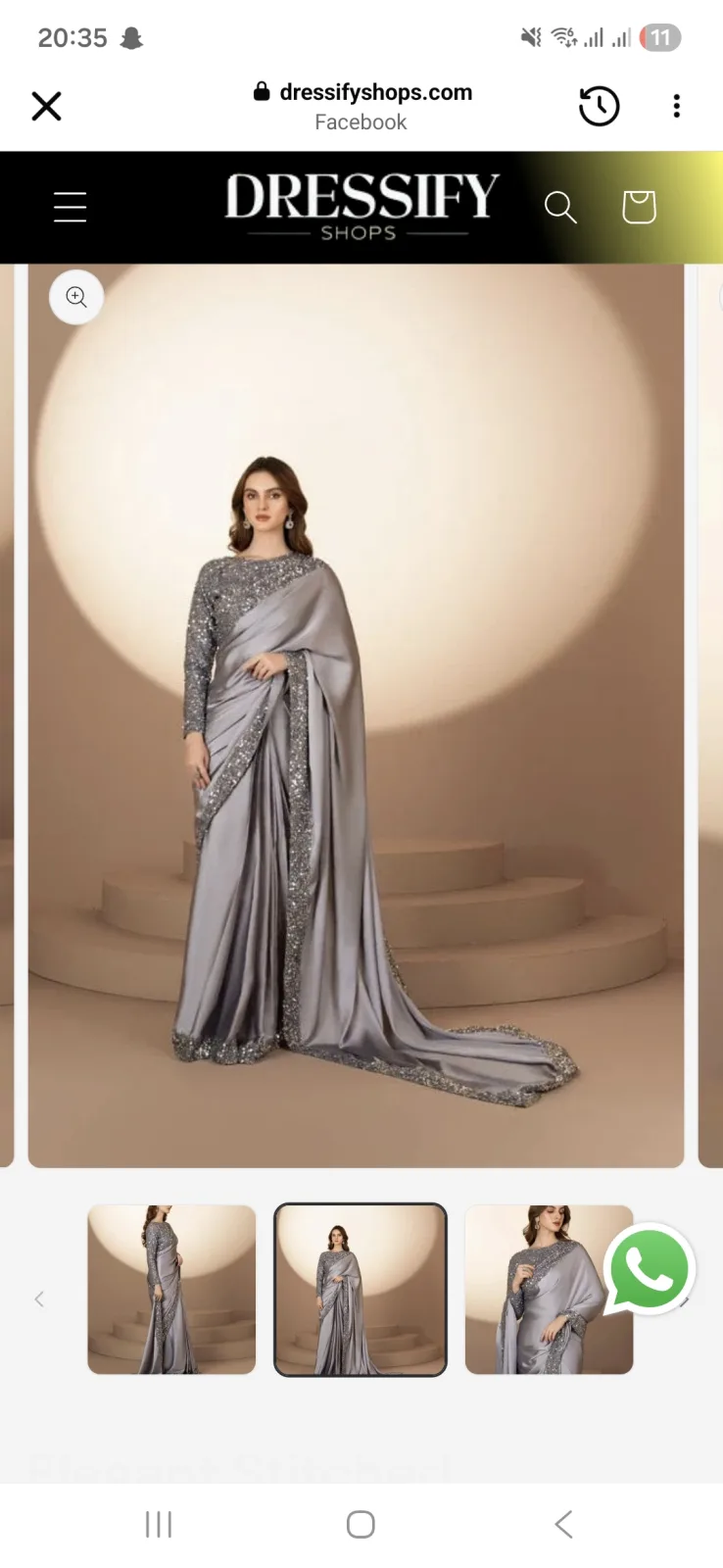 Brand new sarhees two colours